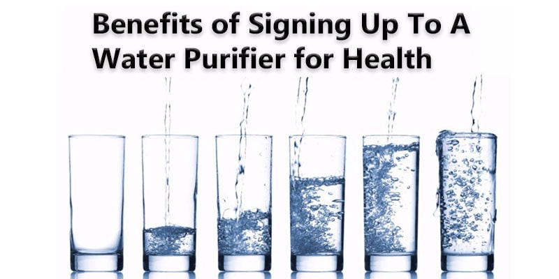 health benefits of water purifier